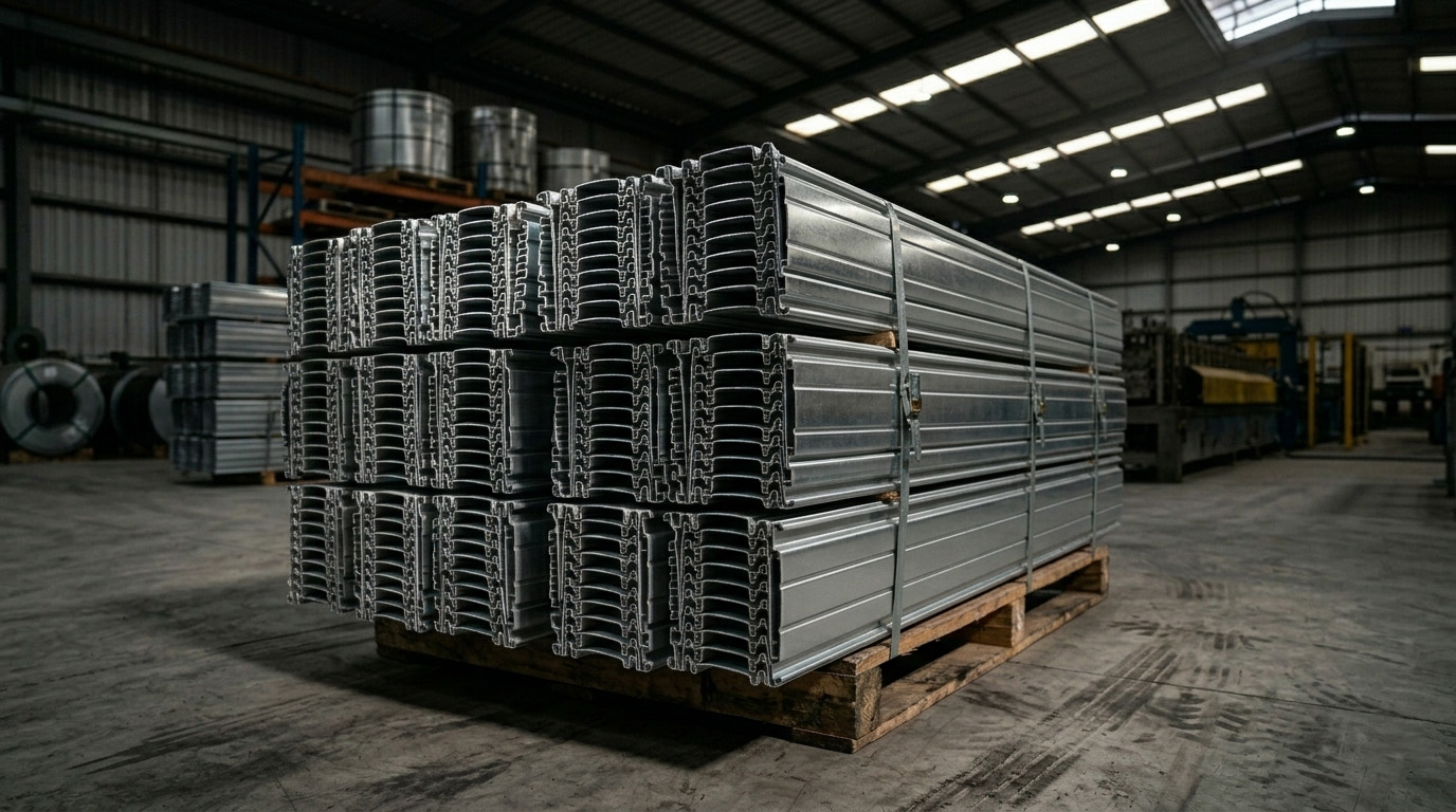 Carrilera para Cortina Plana y Europea fabricación MS Fábrica de Perfiles