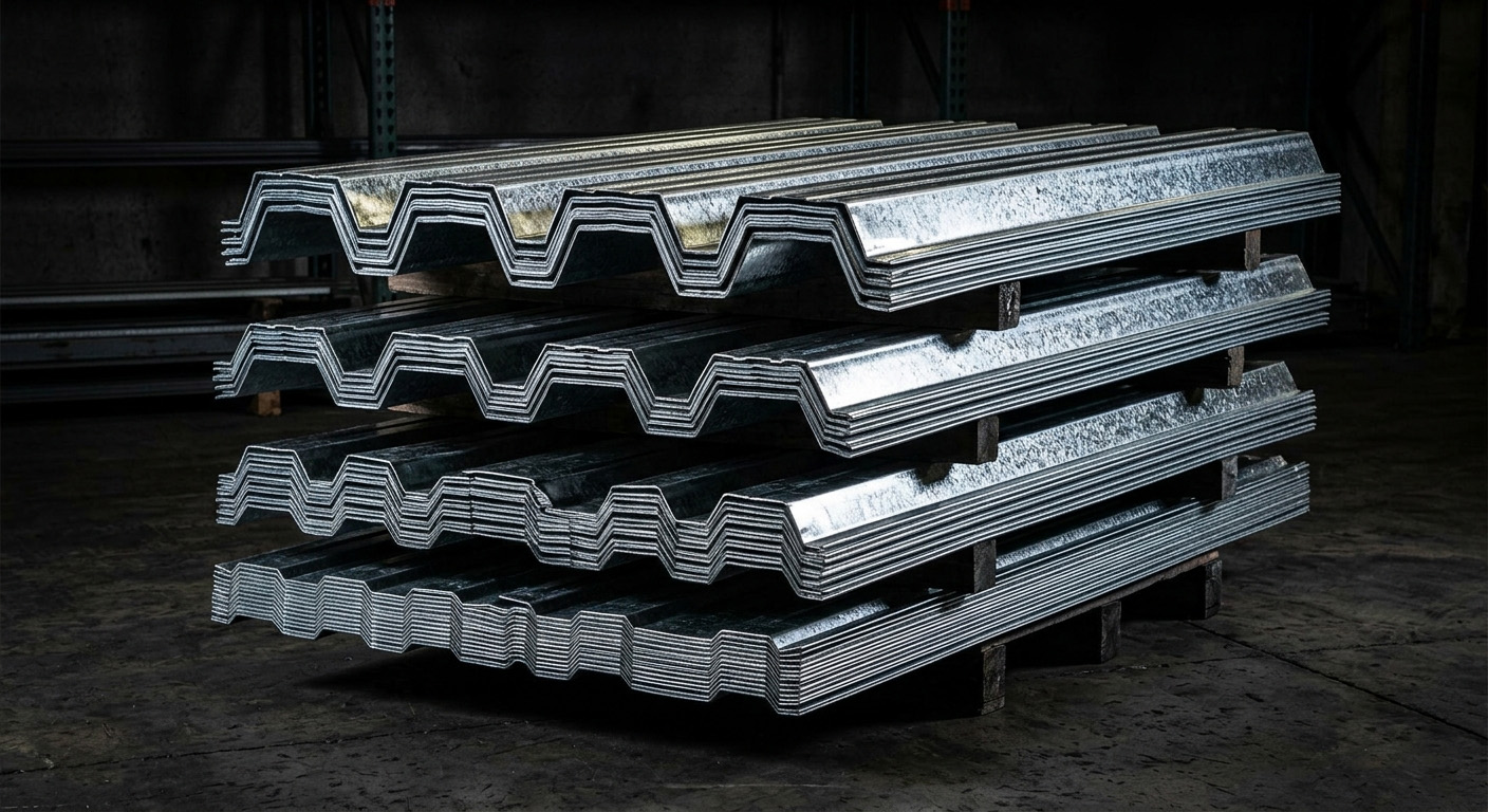 Lámina lozacero galvanizada calibre 24 22 20 y 18 MS Fábrica de Perfiles