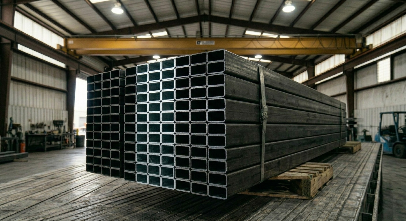 PTR rectangular de acero negro y galvanizado calibre 16 14 y 12 MS Fábrica de Perfiles