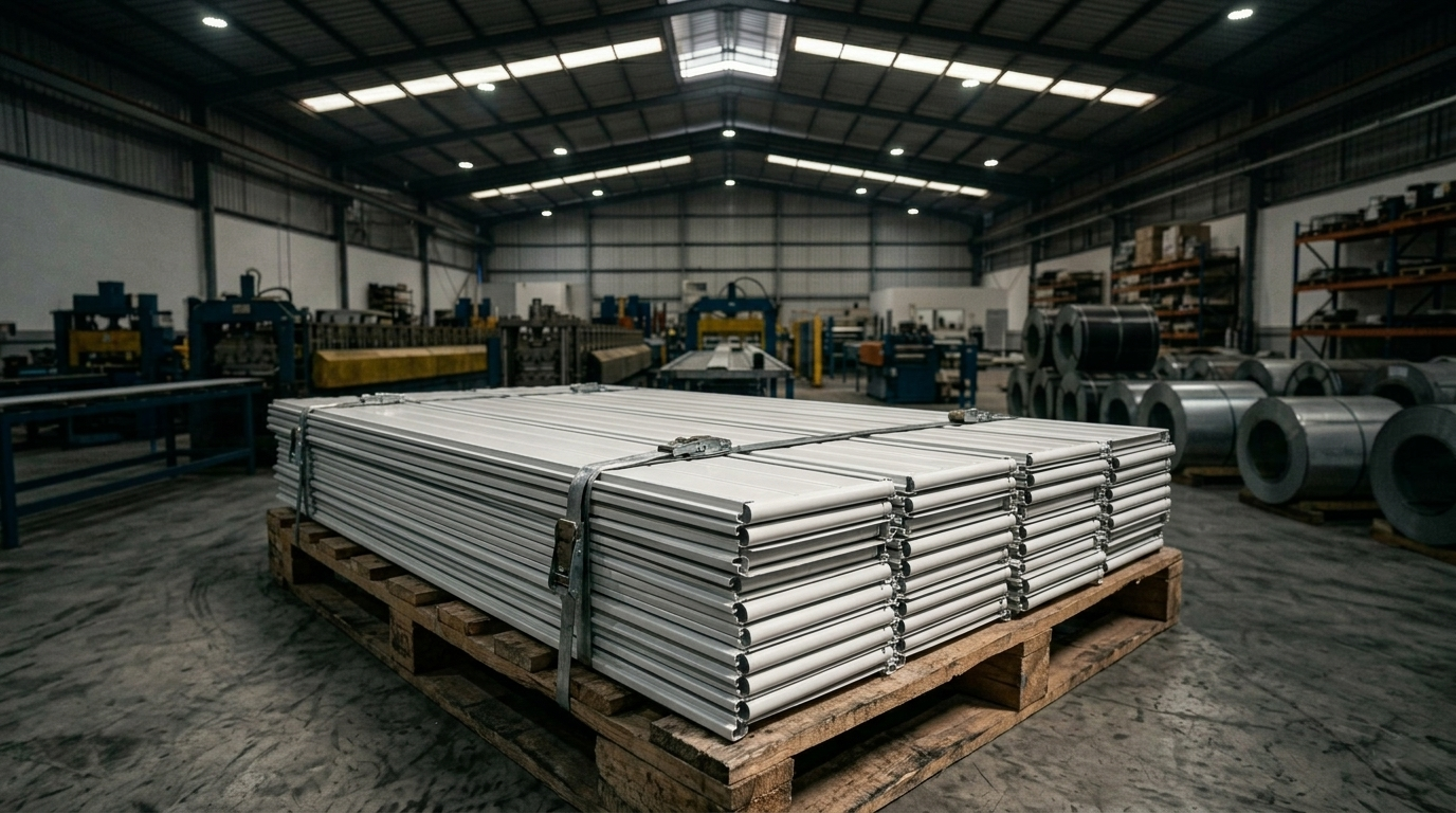 Tira para Cortina Plana fabricación MS Fábrica de Perfiles